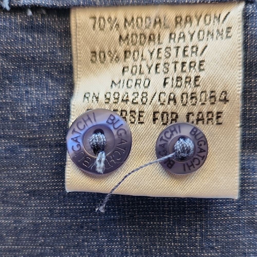 Bugatchi Blue Button Down Shirt - image 7